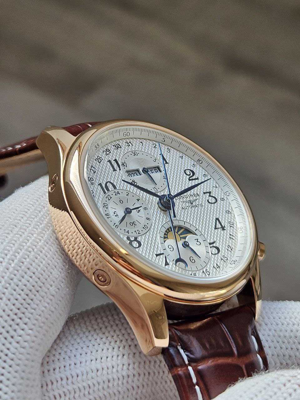Швейцарские часы Longines Master Collection Rose Gold