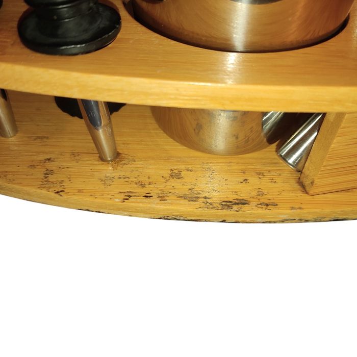 Набор бармена с подставкой. 10 предметов.