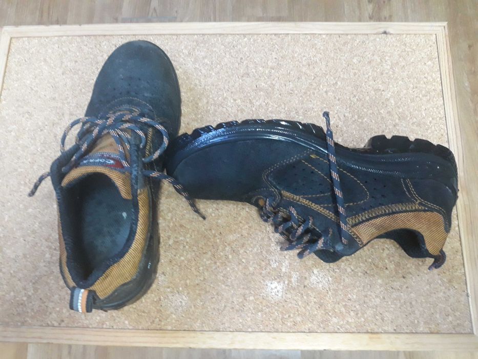 Botas biqueira aço 42 como novas