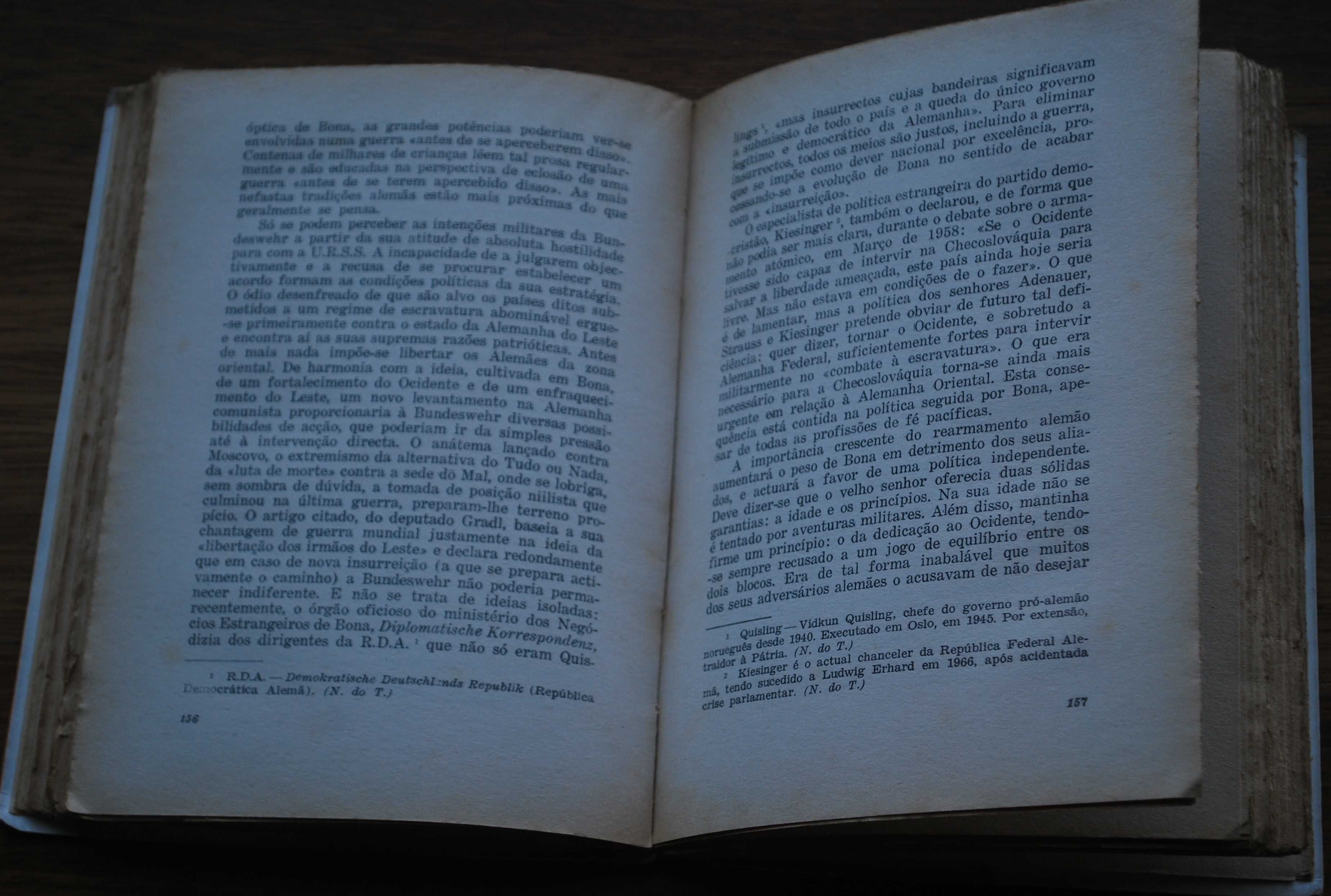 A Alemanha Sem Milagre (De Hitler a Adenaeur) de Heinz Abosch