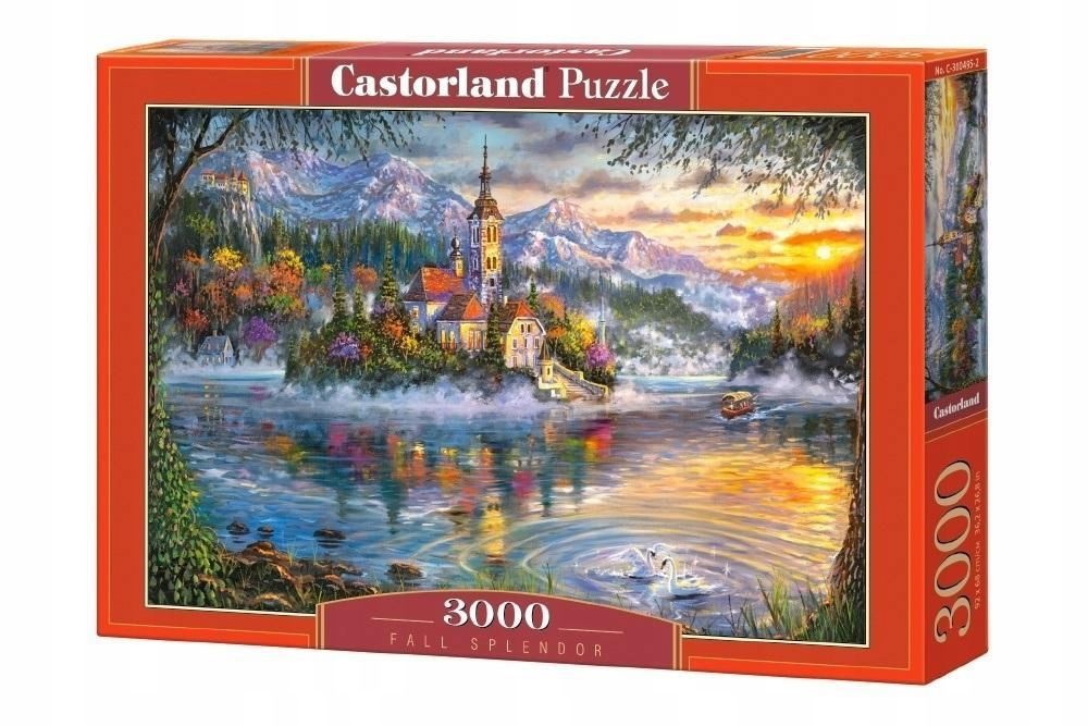 Puzzle 3000 Fall Splendor Castor, Castorland