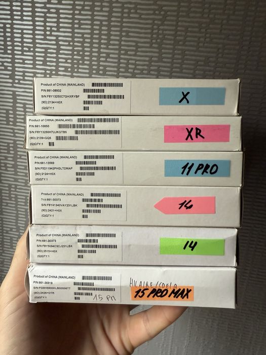 Нові оригінальні аккумулятори Apple iPhone Service Pack