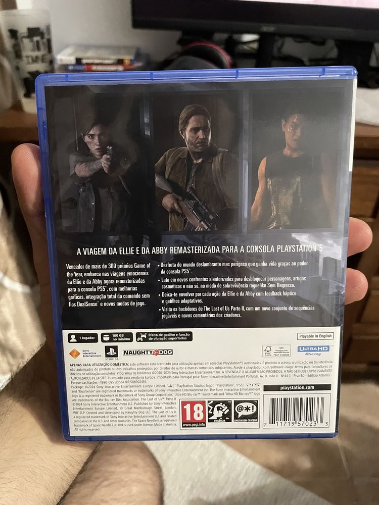 The last of us part 2 remastered ps5