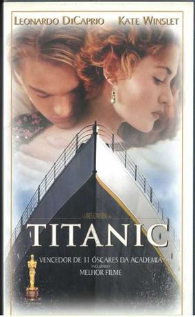 Filme TITANIC VHS 1998