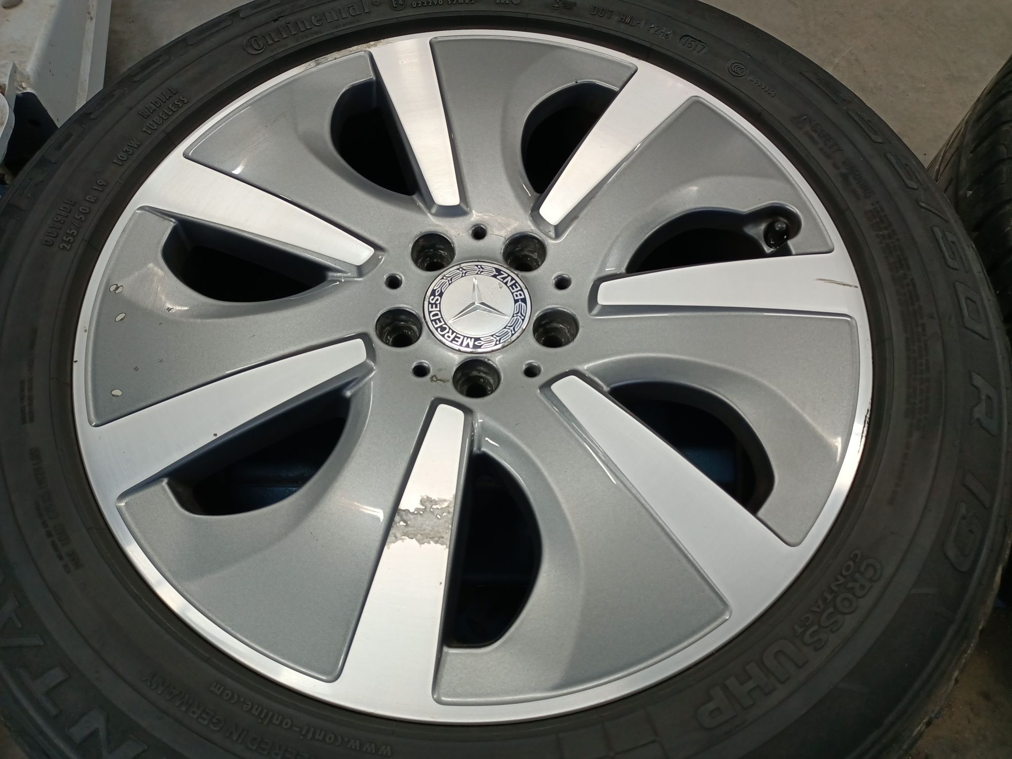 Koła 19" felgi 5x112 et62 opony 255/50/19 Mercedes W166 ML GL Wysyłka