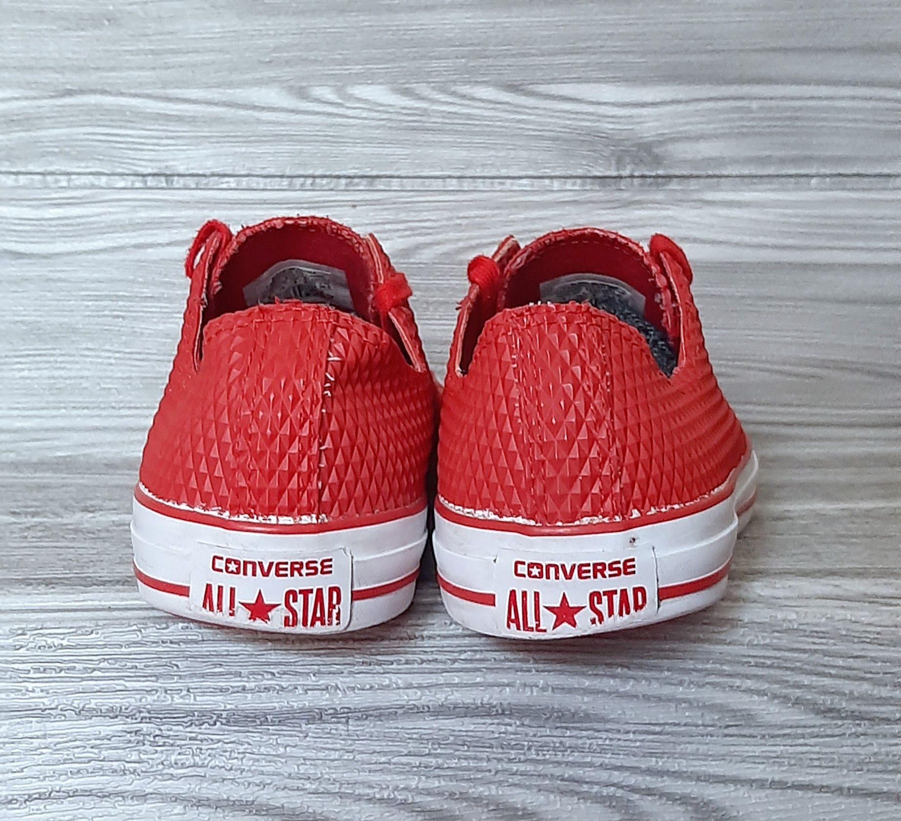 Converse unikat czerwone sneakersy trampki tenisówki męskie 41 41,5