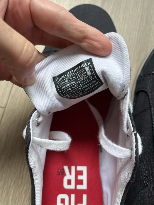 Кросівки кеди макасіни текстильні Tommy Hilfiger