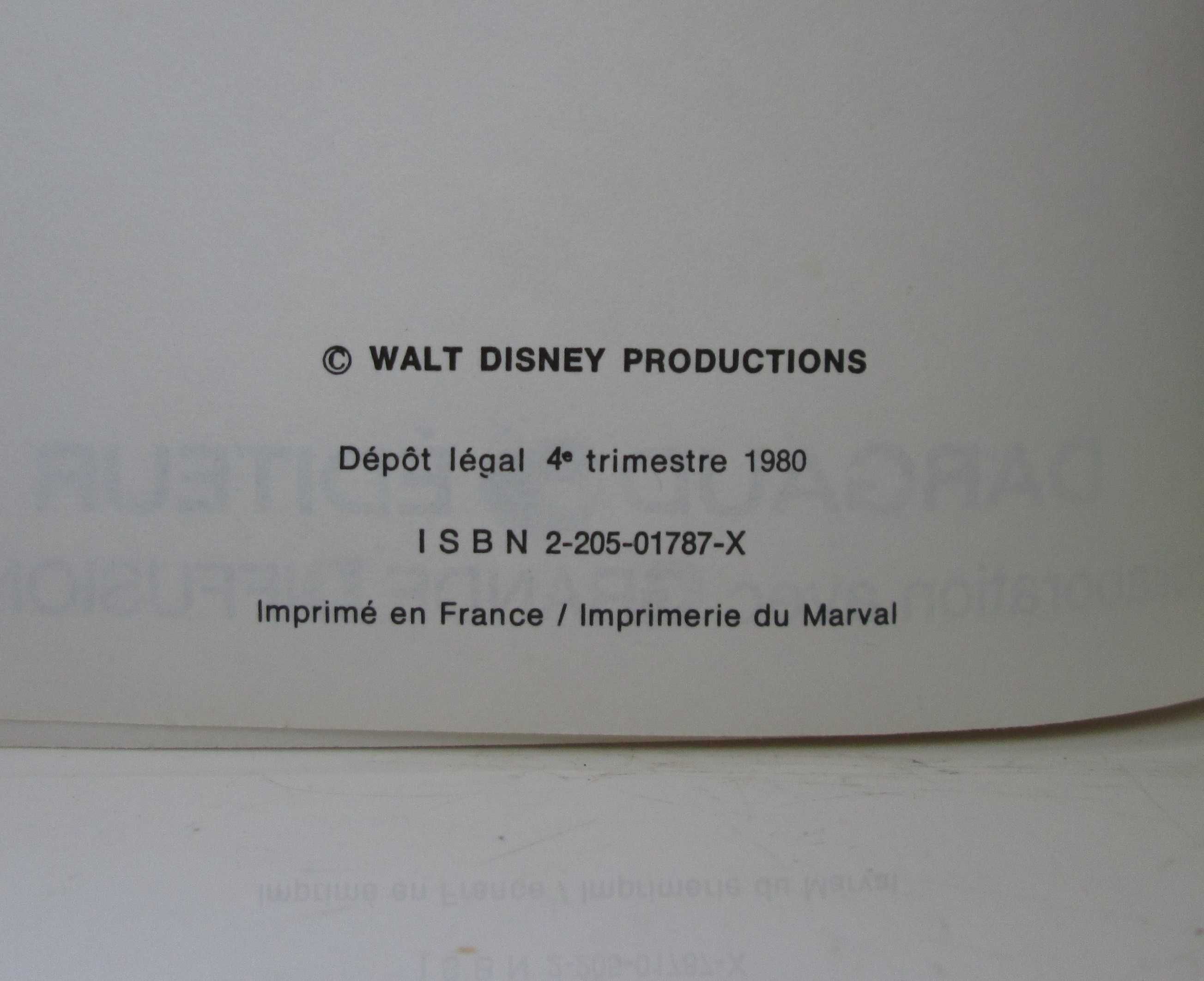 Livro Grand Loup, Walt Disney 1980