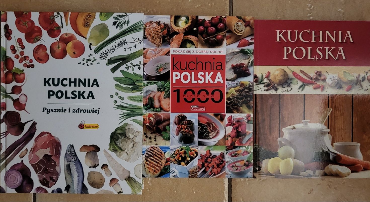 Kuchnia Polska. Pakiet 3 książek. Okazja