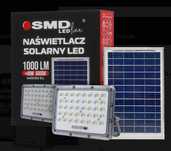 Naświetlacz LED Solarny 40W 6000K + Panel SMD LED