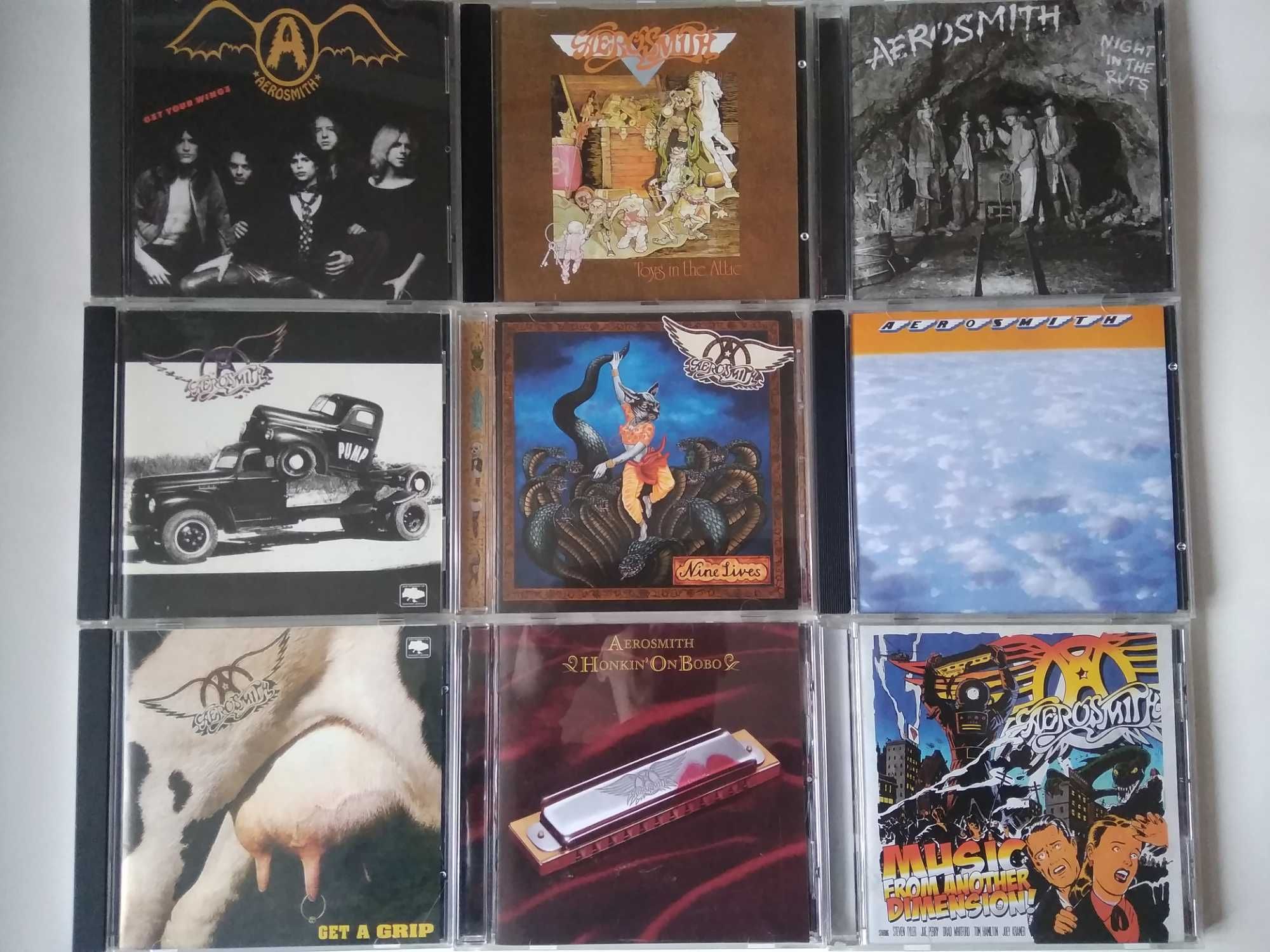 Y & T/Aerosmith/заводские  cд-диски.