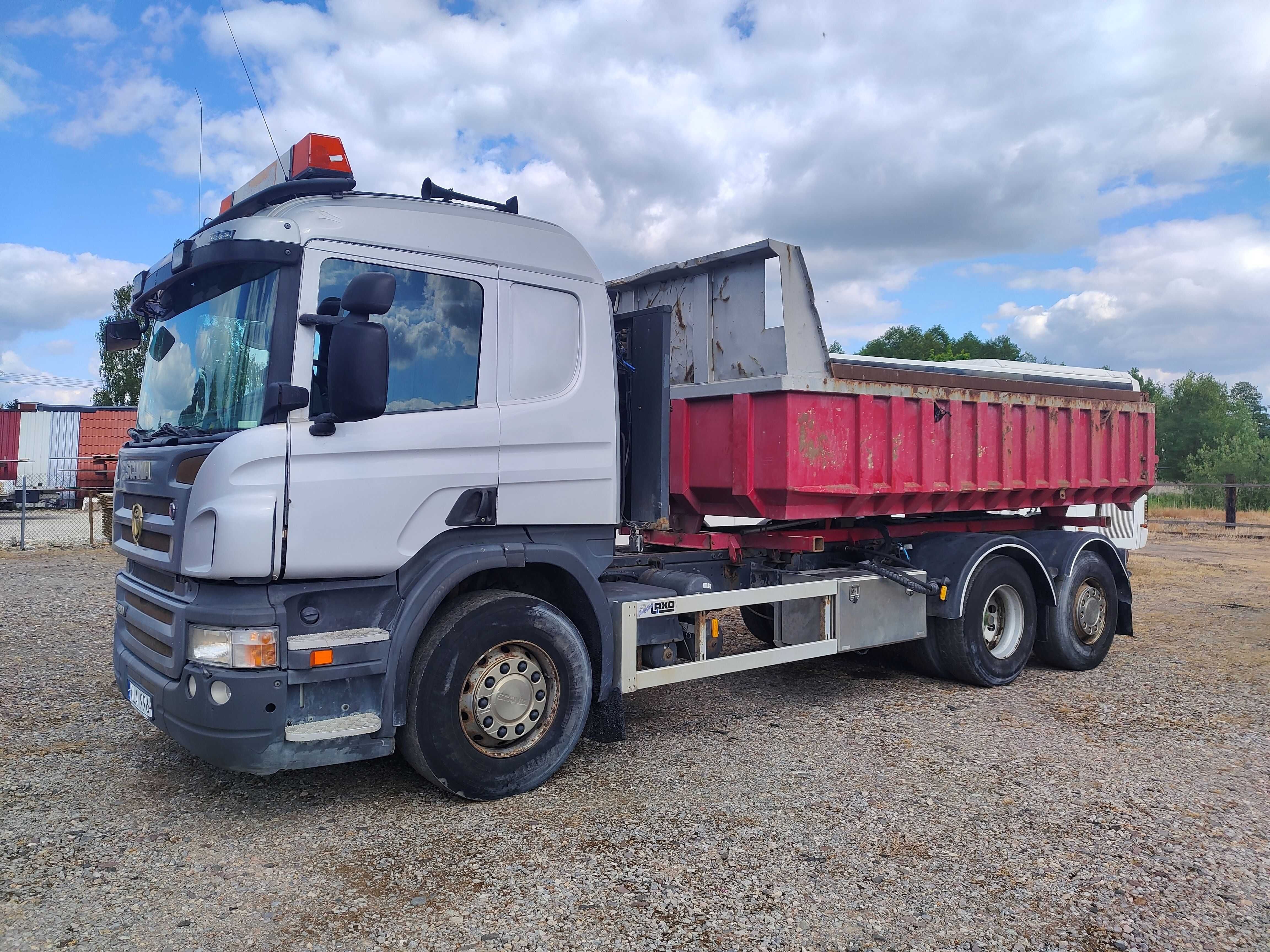 Scania p420 wywrotka 2006r kiper 6x2 540tys/km