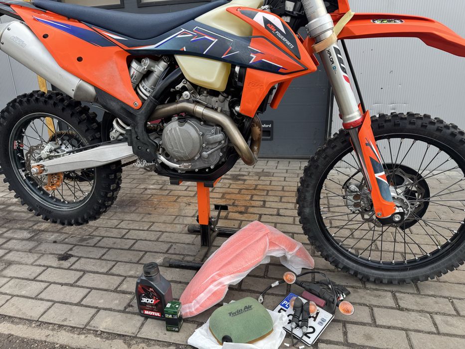 KTM 500 EXC-F 2022 Enduro Supermoto 1 właściciel Serwisowany gwarancja