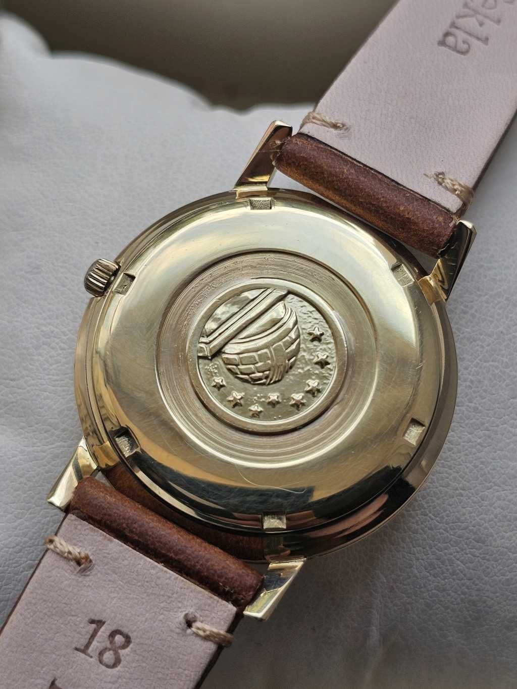 Złota Omega Constellation Chronometer największy model 26 g złota 18K