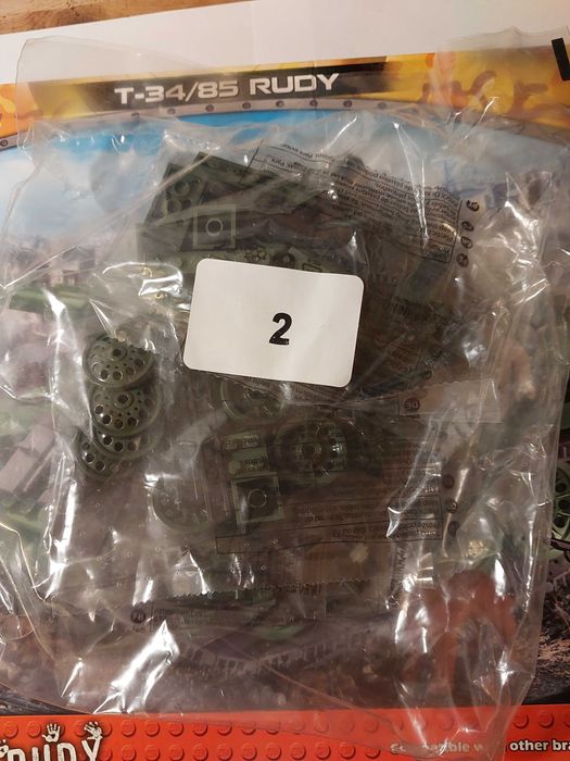 COBI czołg T-34/85  Rudy 102 Nowy