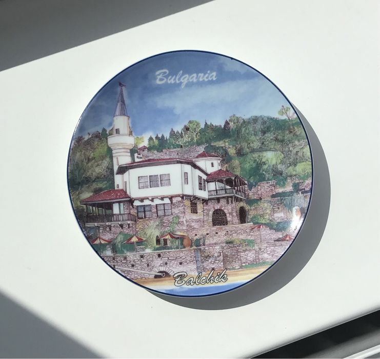 Talerz Bułgaria Balchik dekoracyjny ozdobny