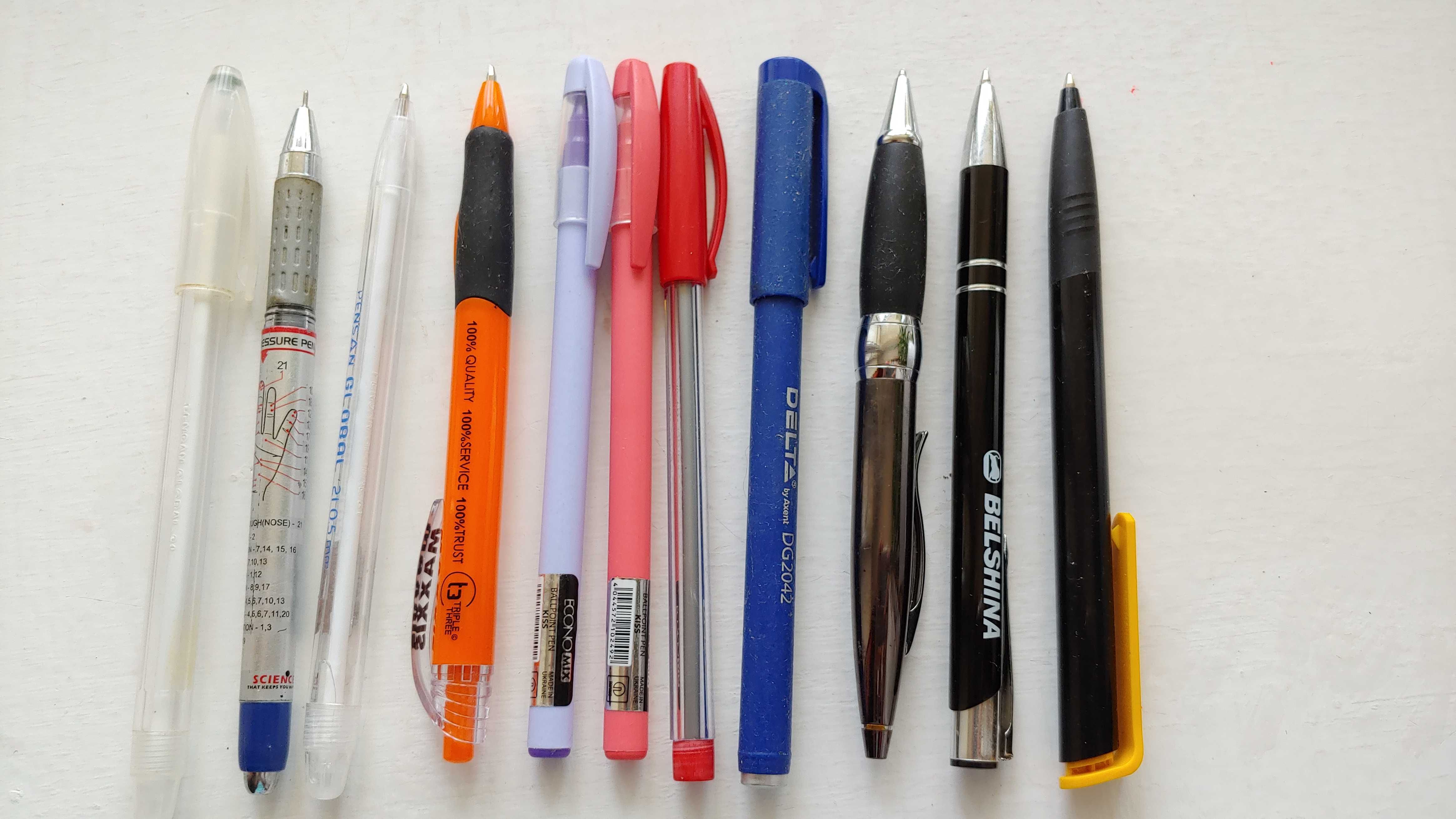 Ручки, шариковые ручки, разные