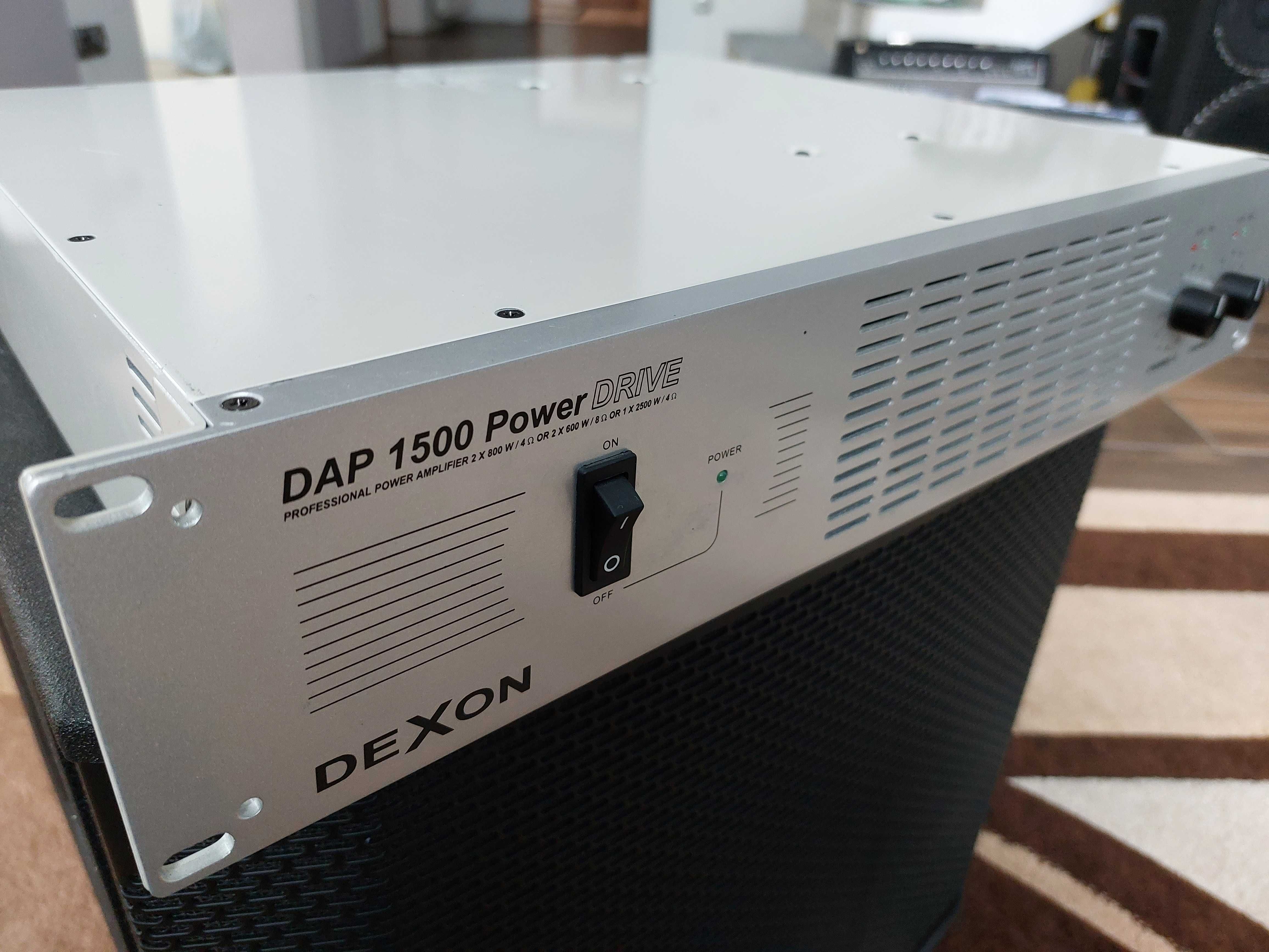 Wzmacniacz DEXON DAP - 1500 POWER DRIVE