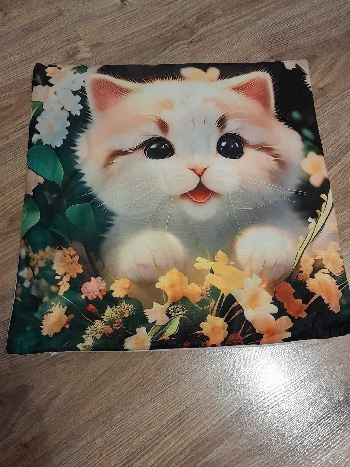 Nowa poszewka rozmiar 45x45 na zamek piękne wzory