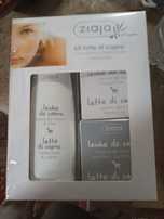 Conjunto facial leite de cabra
