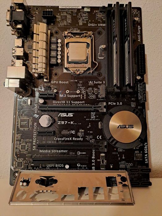 Bundle Xeon E3-1220V3 / Asus Z97-K / 8GB DDR3 Corsair XMS3