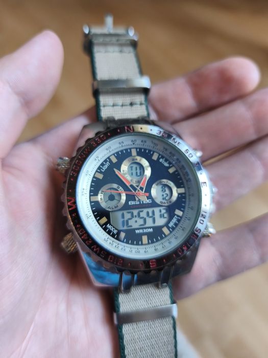 Zegarek Męski Bistec Chrono W Pełni Sprawny
