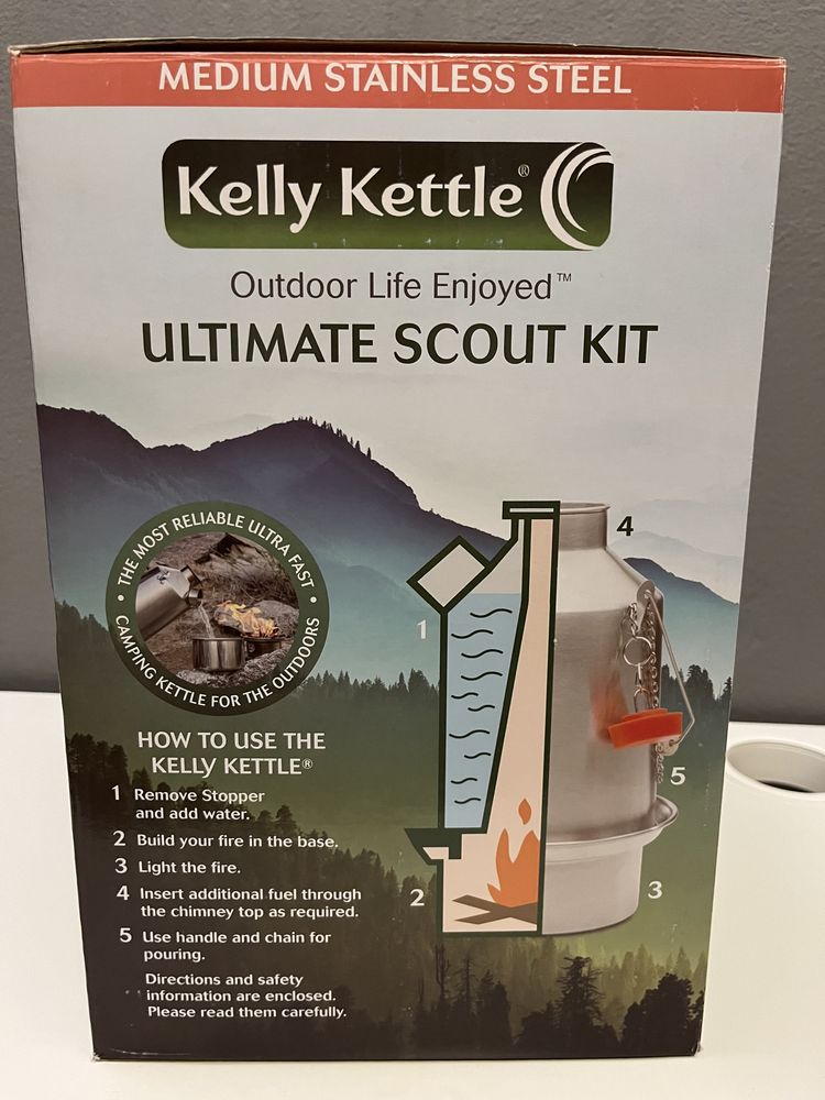 Zestaw Kelly Kettle ULTIMATE Scout 1.2L Stalowy