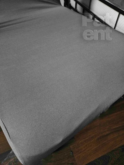 Pokrowce na krzesła uniwersalne elastyczne 6 sztuk szare komplet