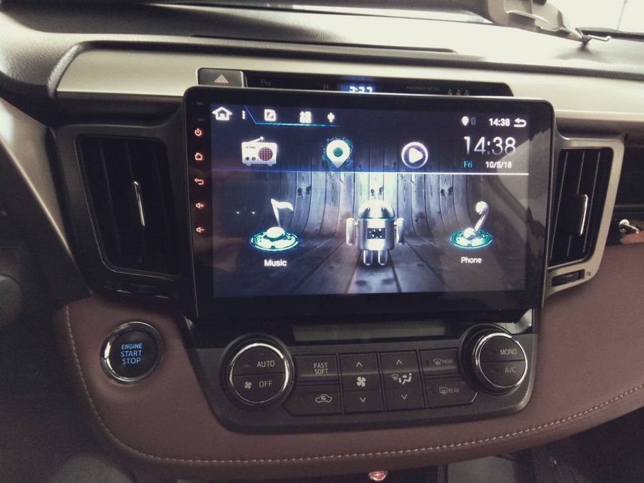 Автомагнитола Toyota RAV 4 Android  PX5 4/32g IPS GPS Wi-Fi USB