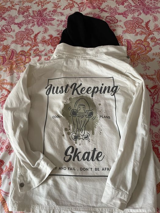 Camisa com capuz Zara