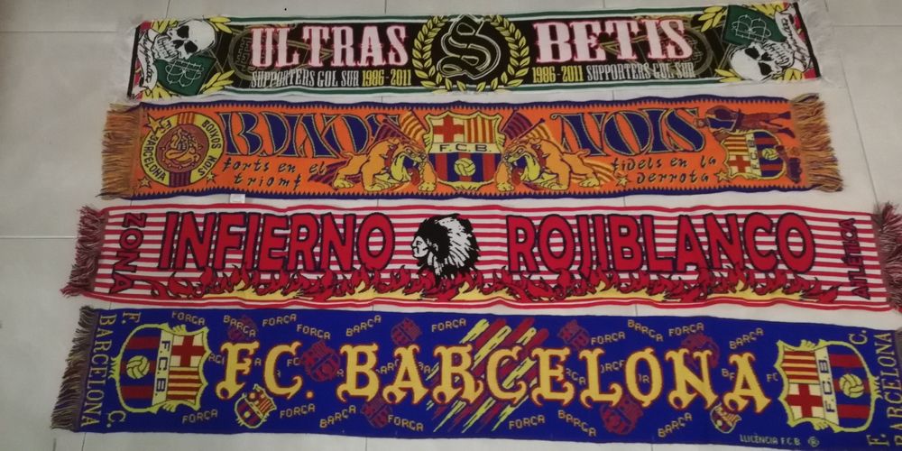 11 Cachecois de barios clubes