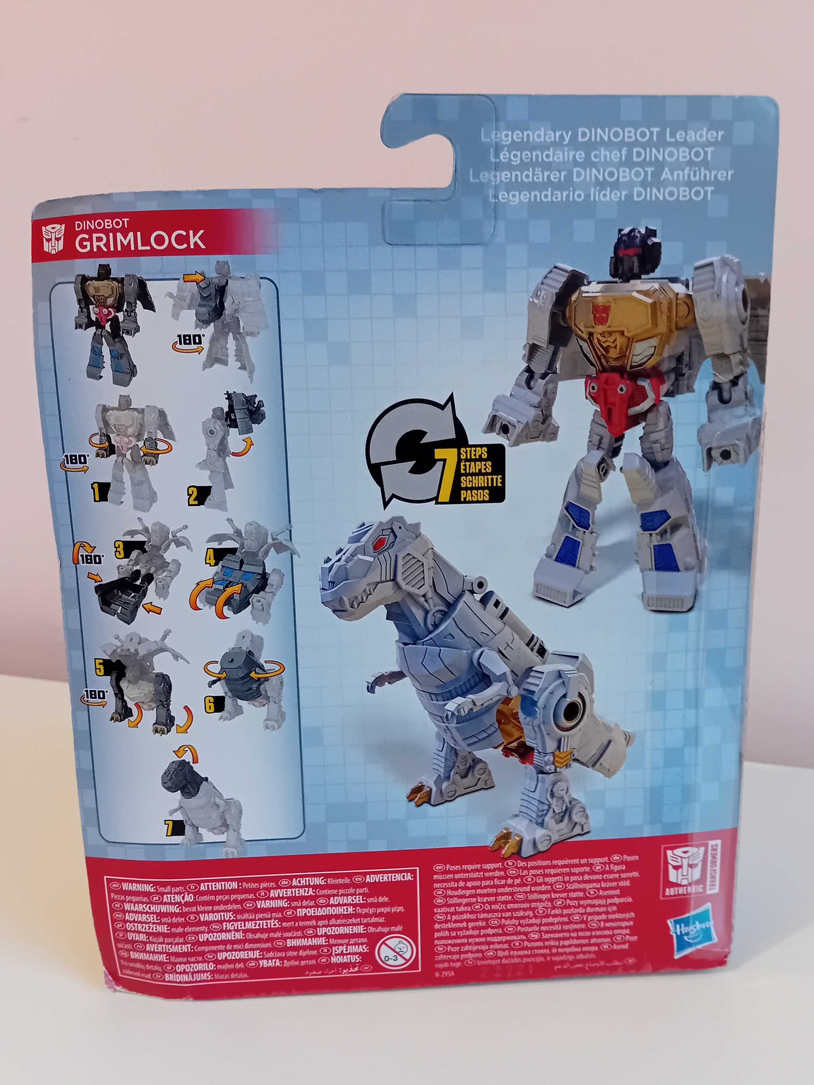 Transformers Authentic - Dinobot Grimlock - Figurka Tyranozaur Hasbro