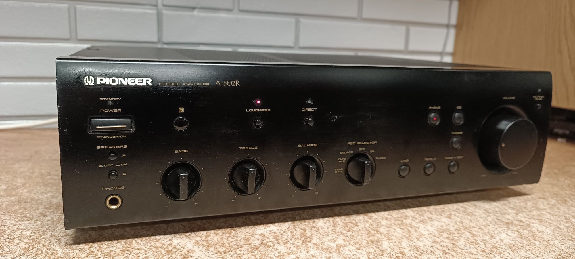 Wzmacniacz stereo PIONEER A-502R. Japan