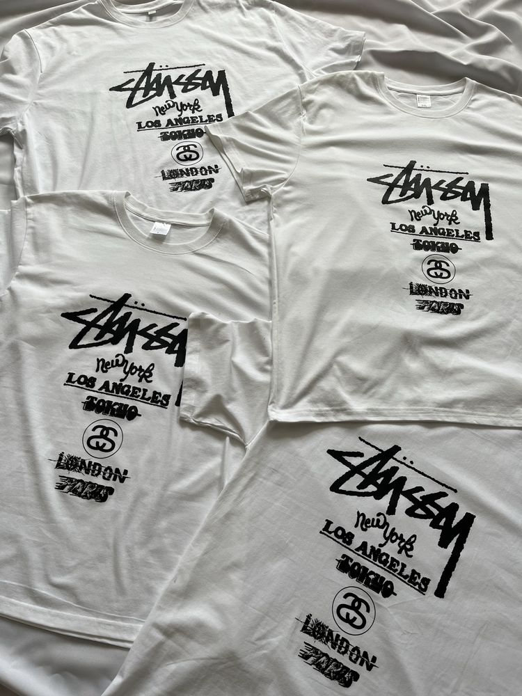 Футболка stussy літня футболка стусі стуси тишка стуси