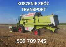 Koszenie/zbiór zbóż usługi rolnicze