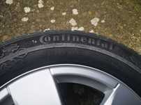 4 Jantes R 16 com pneus continental