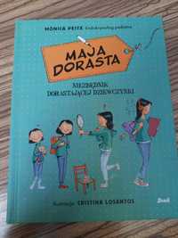 Maja dorasta książka dla dorastającej dziewczynki