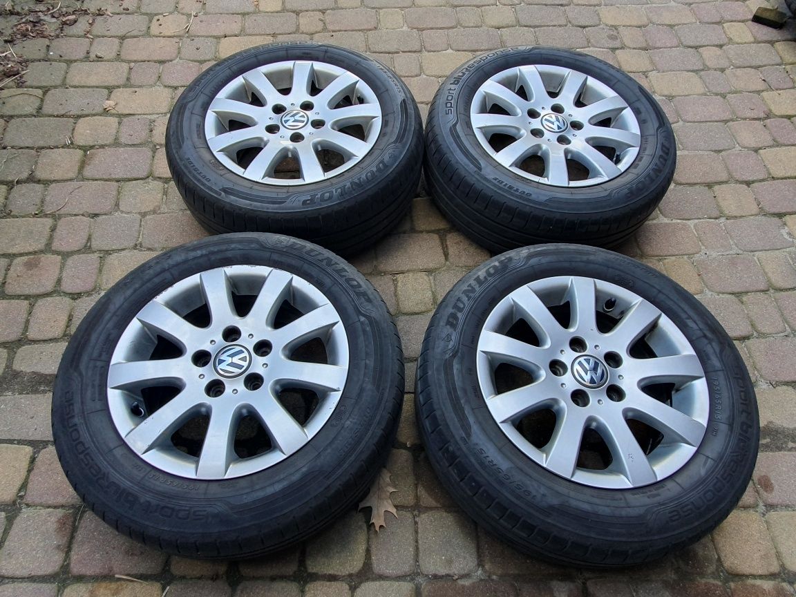 Oryginalne Felgi 15" Vw Golf 5 6 Touran 5x112 ET50