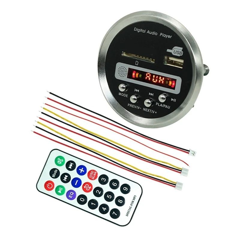 JQ-D122BT модуль MP3, FLAC декодер с LCD дисплеем, FM Radio, Bluetooth