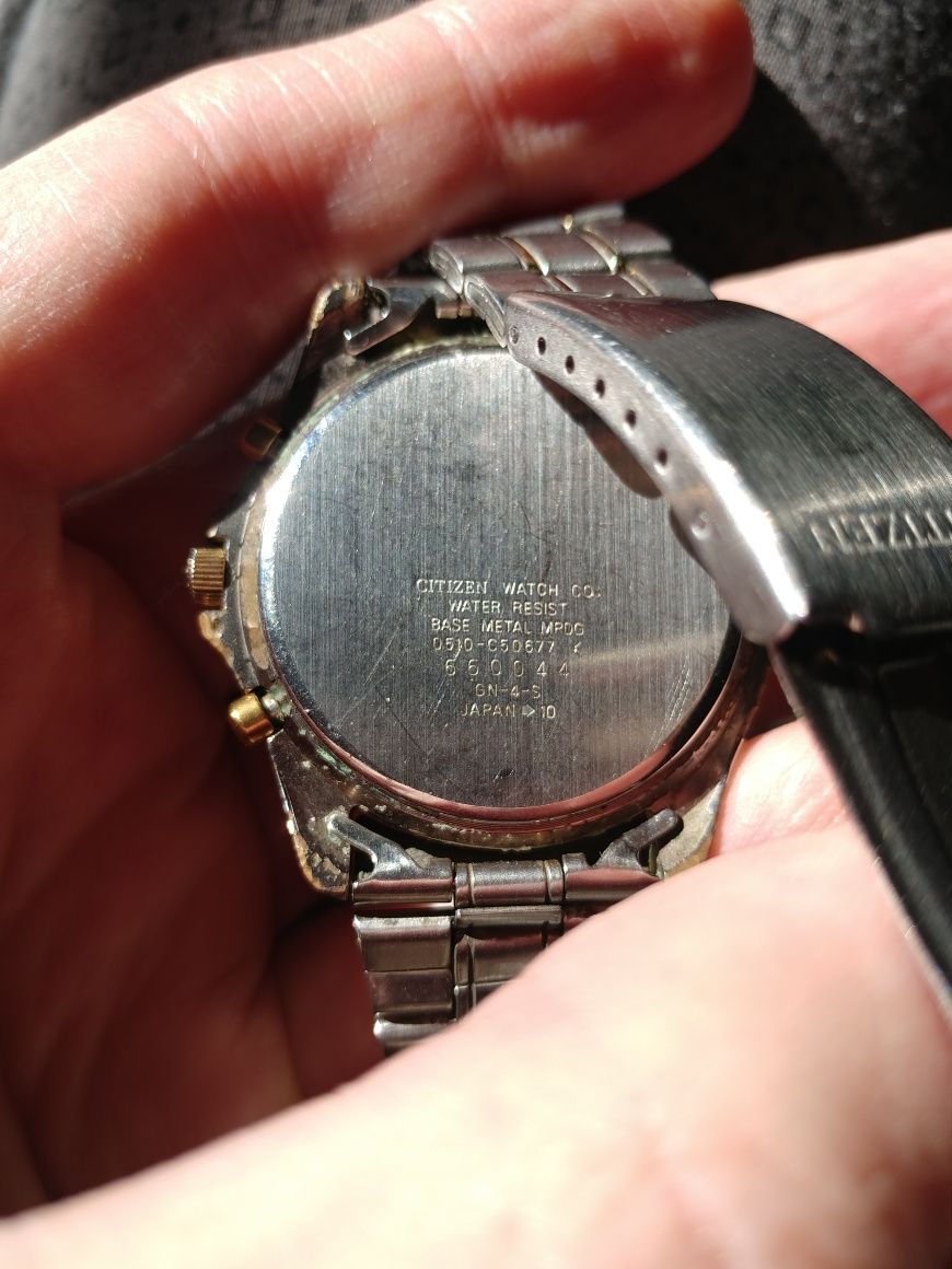 CITIZEN (Made in Japan) хронограф дата годинник