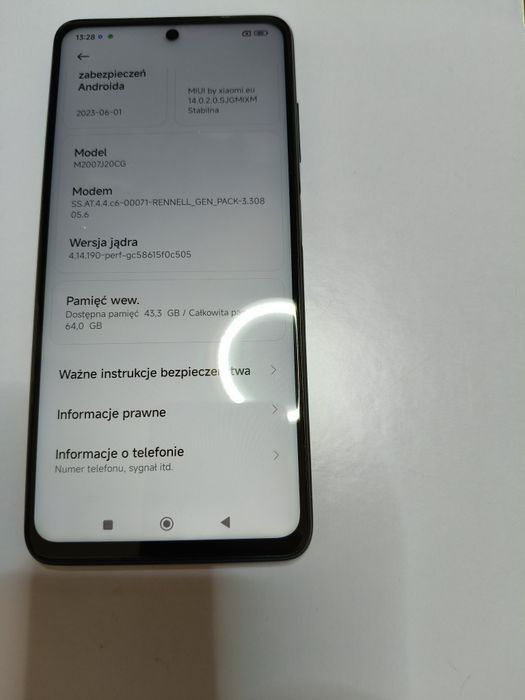 Poco X3 NFC 6/64GB Nagrywanie rozmów szkiełko 7xetui kabelek