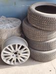 Felgi aluminiowe 18" 5x112 ET42 + opony zimowe 225/45 R18