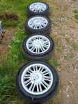 Felgi renault 16" 4x100 + prawie nowe opony tracmax 195/55/16