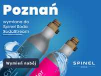 WYMIANA gaz CO2 do SODASTREAM Poznań i okolice Spinelsoda