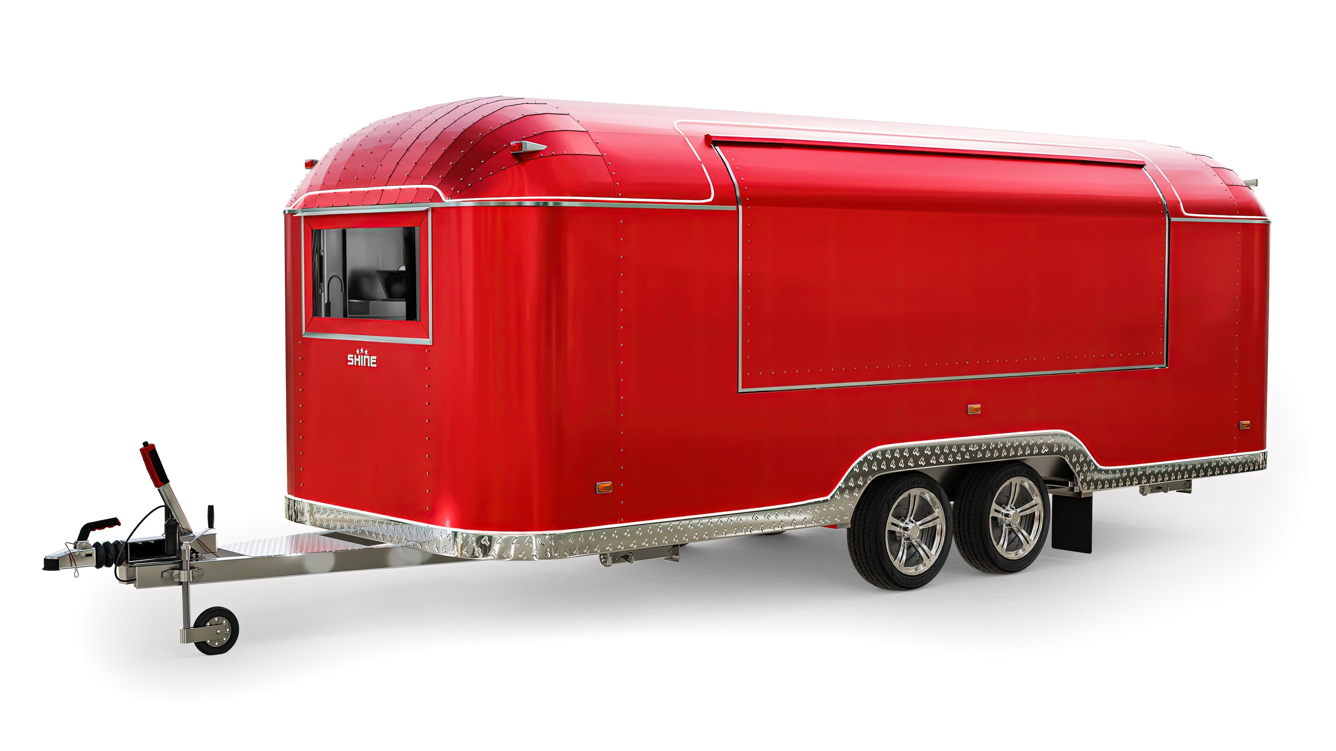 Nowa Przyczepa gastronomiczna SHINE Spring 6m Food Truck foodtruck