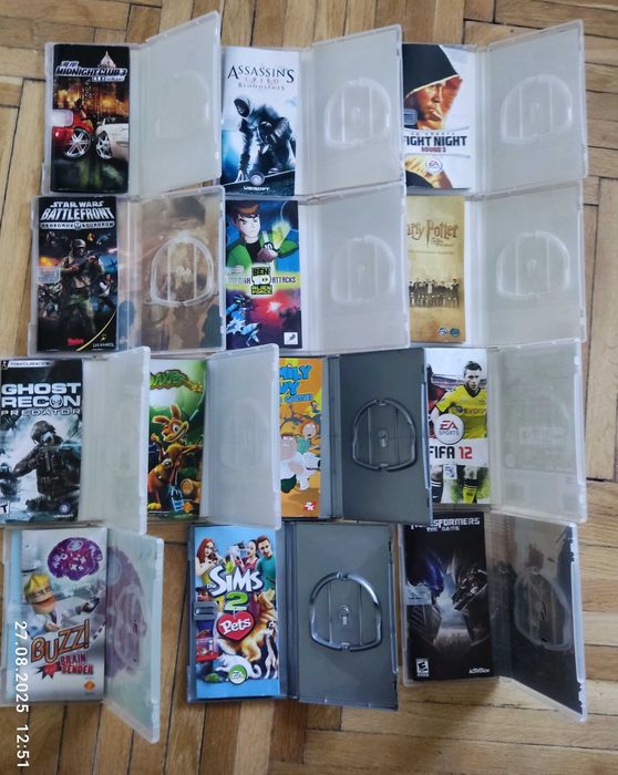 Playstation Portable - PSP - okładki i instrukcje