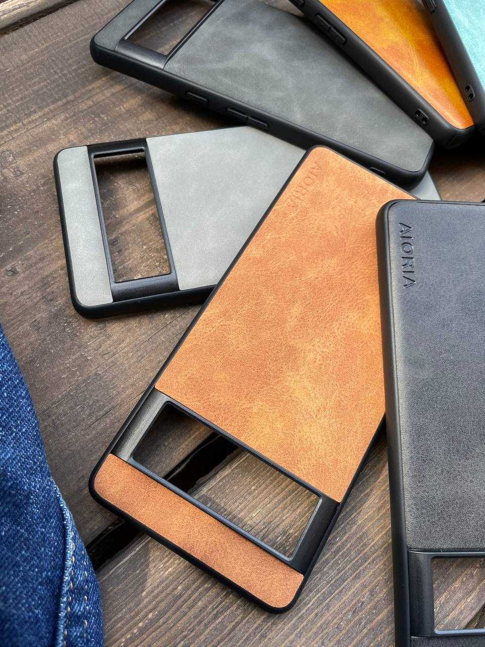 Противоударный чехол все модели Google Pixel 6 Pro Leather AIORIA