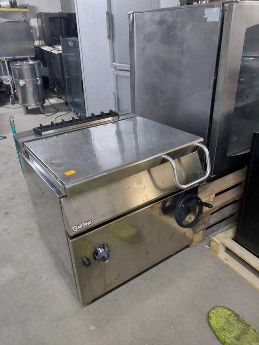 Patelnia gastronomiczna 60l, gazowa Mareno 80x73 cm bdb jakość !