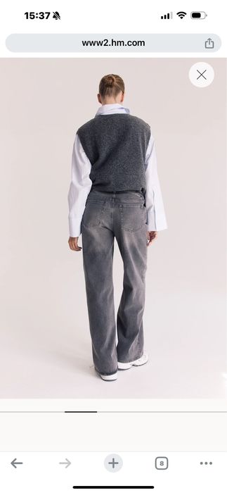 Джинси для вагітних H&M M Джинсы для беременных H&M M