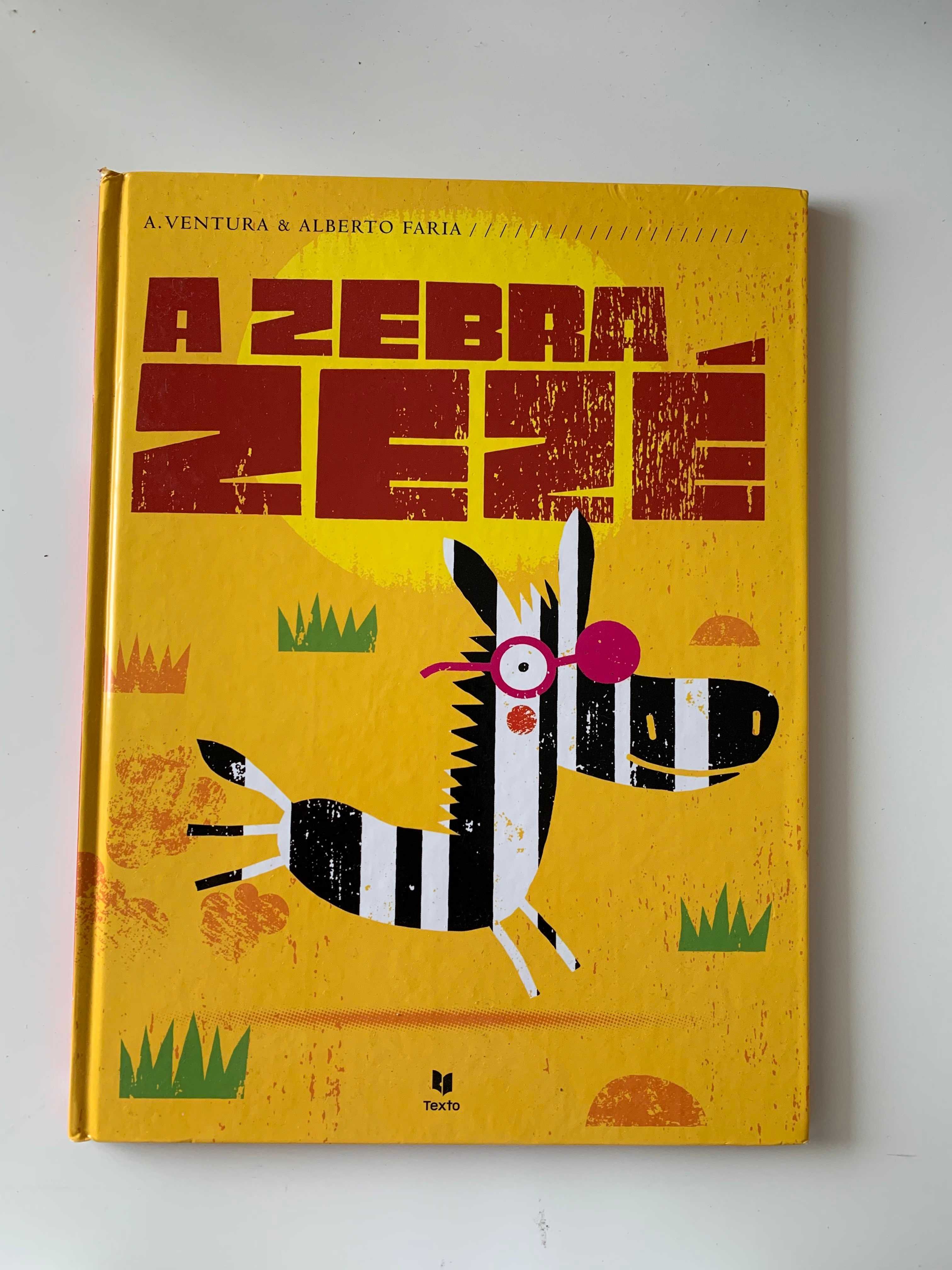 Livro "A zebra Zezé"